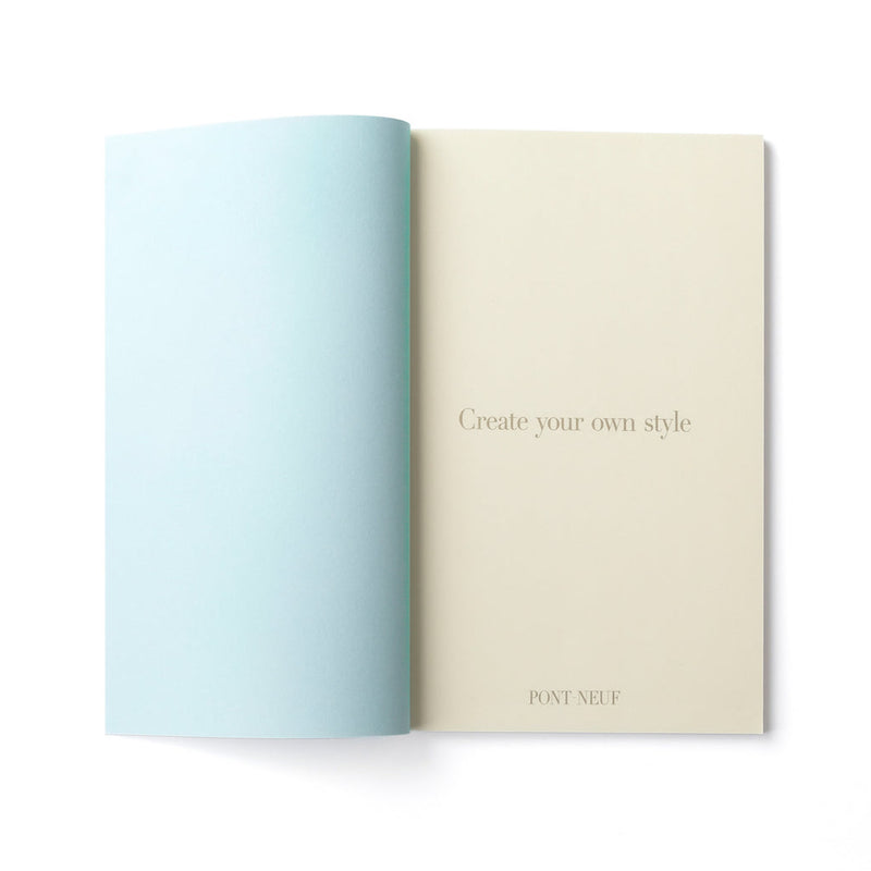 PONT NEUF Sugar Cube Notebook Opal Made in Japan