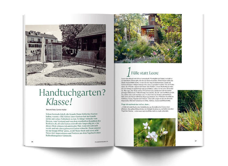 Pflanzenfreund Verlag - Gartenmythen Bookazine No 01 | Swissmade