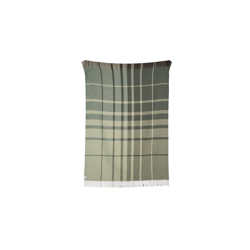 RØROS TWEED - Lammwolldecke Filos grün | Made in Norwegen