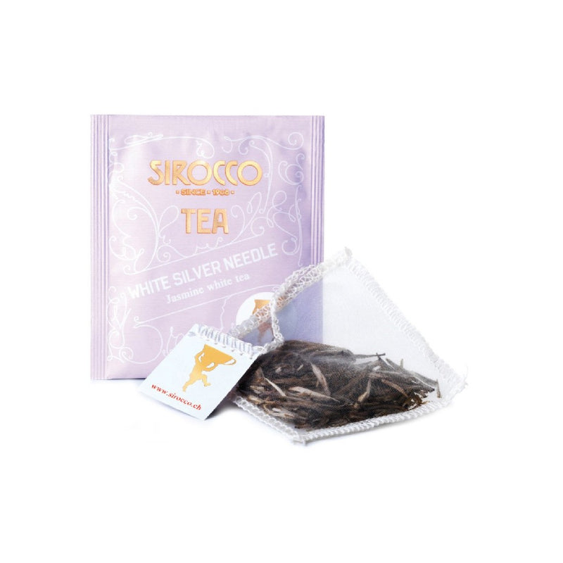 SIROCCO - White Silver Needle Tea 100% organic handcrafted luxury tea