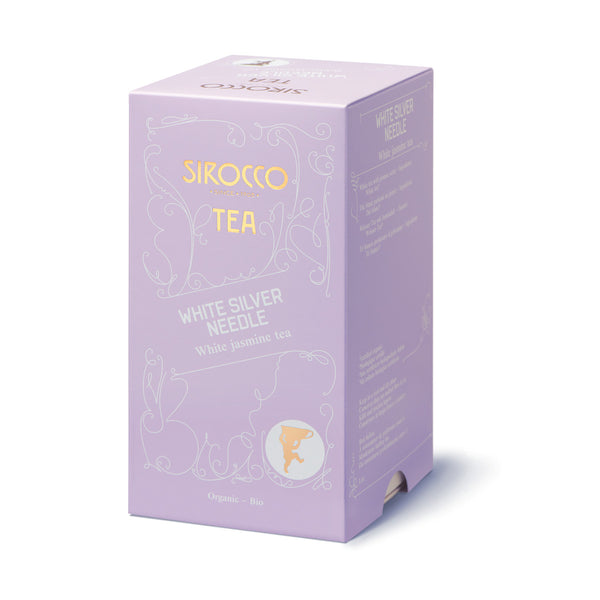 SIROCCO - White Silver Needle Tea 100% organic handcrafted luxury tea