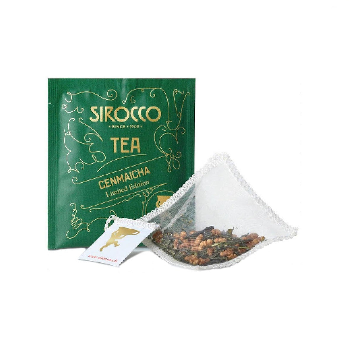 SIROCCO Genmaicha Limited Edition 100% organic tea handcrafted 