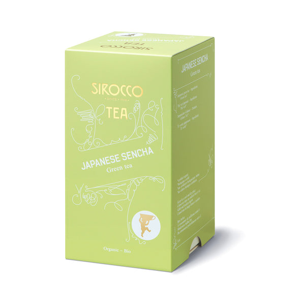 SIROCCO - Japanese Sencha 100% organic tea - handcrafted