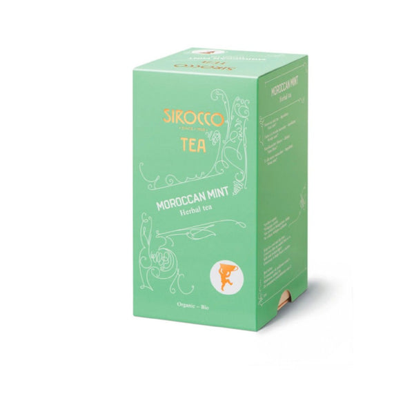 Sirocco, MAROCCAN MINT, Minze 100% organic luxury tea bags Teebeutel