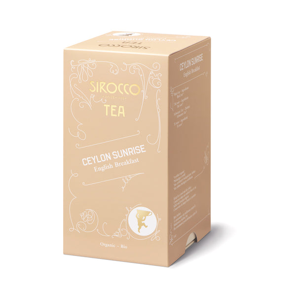 SIROCCO - Ceylon Sunrise Tea 100% organic handcrafted luxury tea
