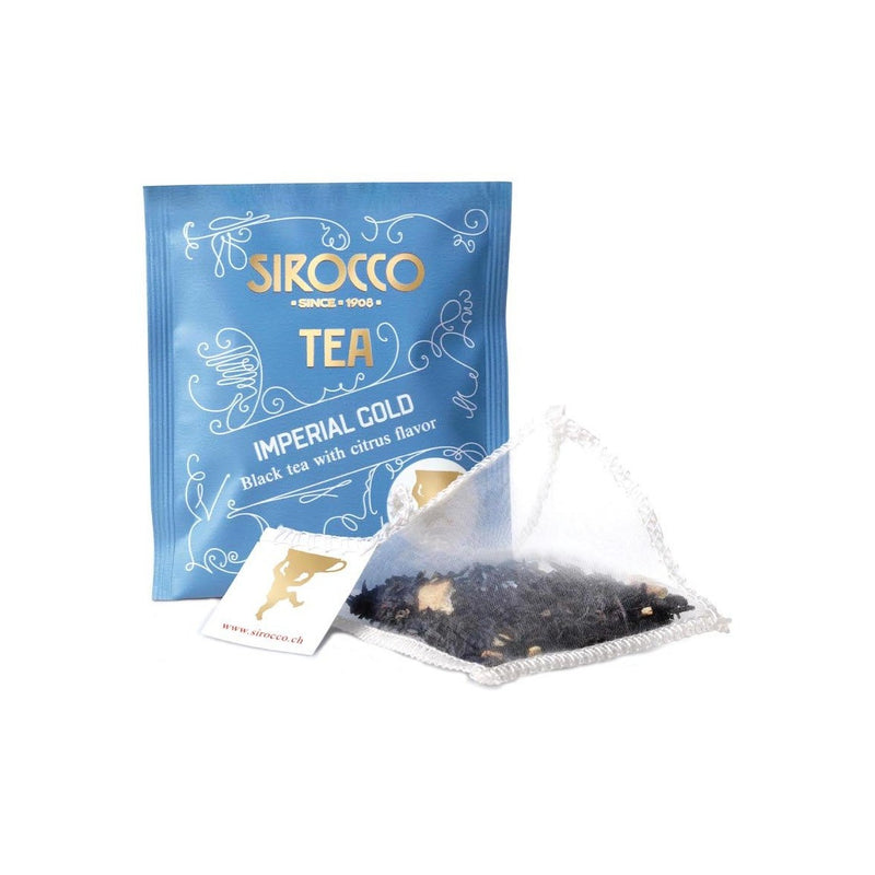 SIROCCO Imperial Gold Tea 100% organic handcrafted luxury tea