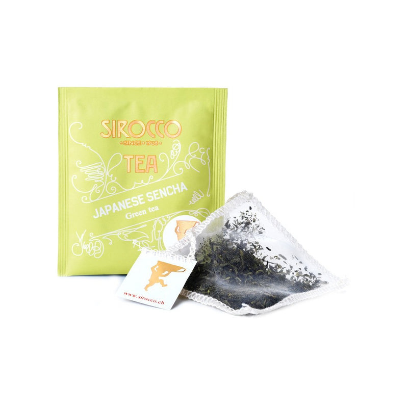 SIROCCO - Japanese Sencha 100% organic tea - handcrafted 