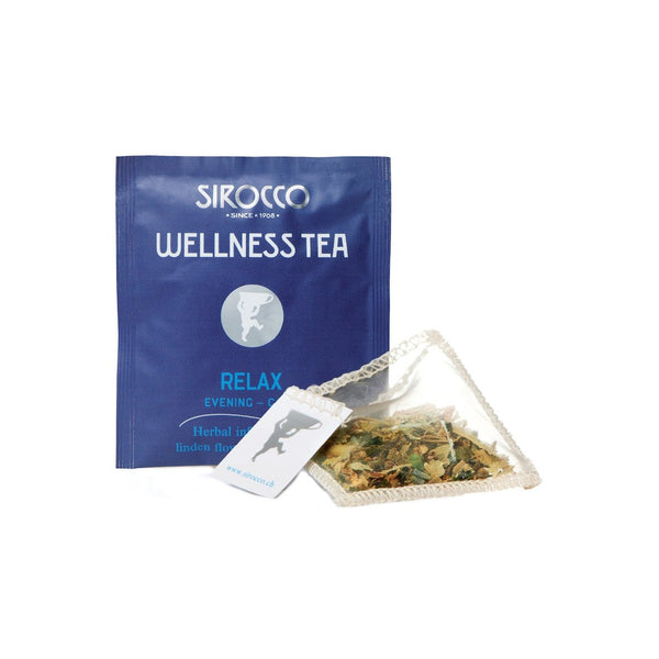 Sirocco DETOX RELAX 100% organic handcrafted luxury wellness tea