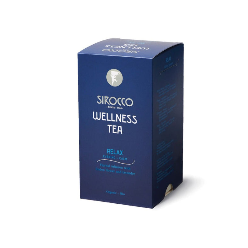 Sirocco DETOX RELAX 100% organic handcrafted luxury wellness tea 