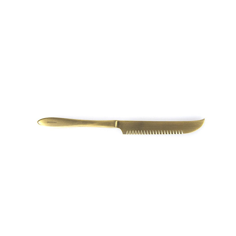 SIZU HAMONO elegantes japanische Käsemesser aus Edelstahl vergoldet