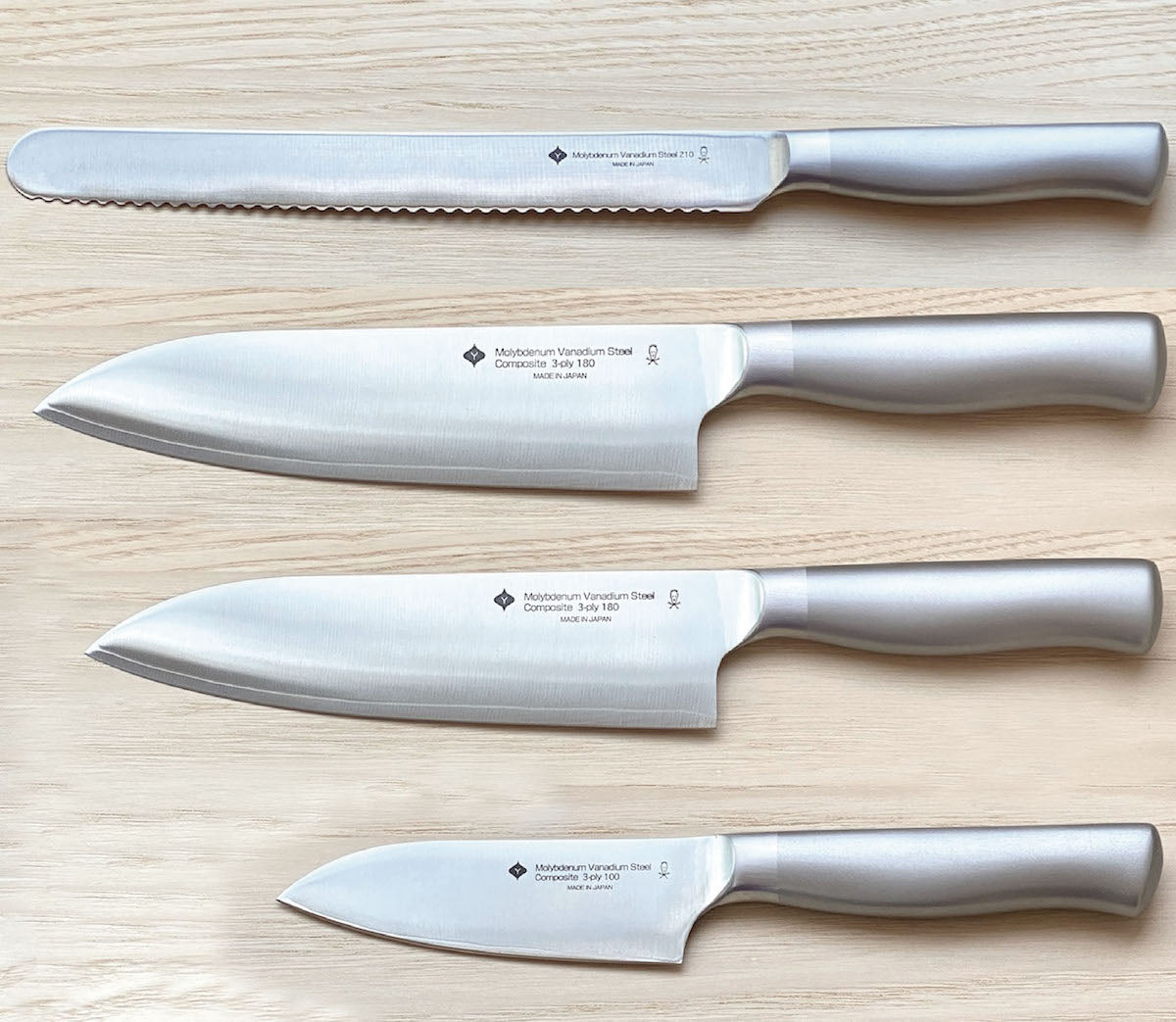 Couteaux de cuisine japonais | Acier inoxydable au molybdène vanadium