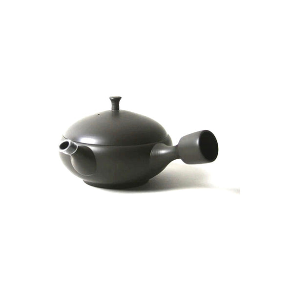 Teekanne Tokoname unglasierter schwarz | SUSUMUYA | Handmade in Japan