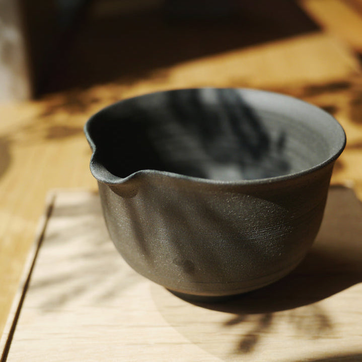 SIMPLICITY - Japanisches Tasse aus Keramik unglasiert matte Oberfläche