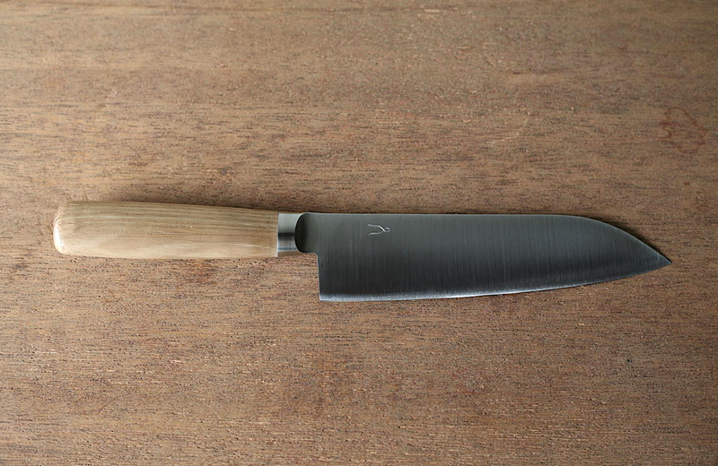 TADAFUSA - Japanisches Allzweck Küchenmesser Hocho Kobo Santoku 170 mm | Handmade in Japan