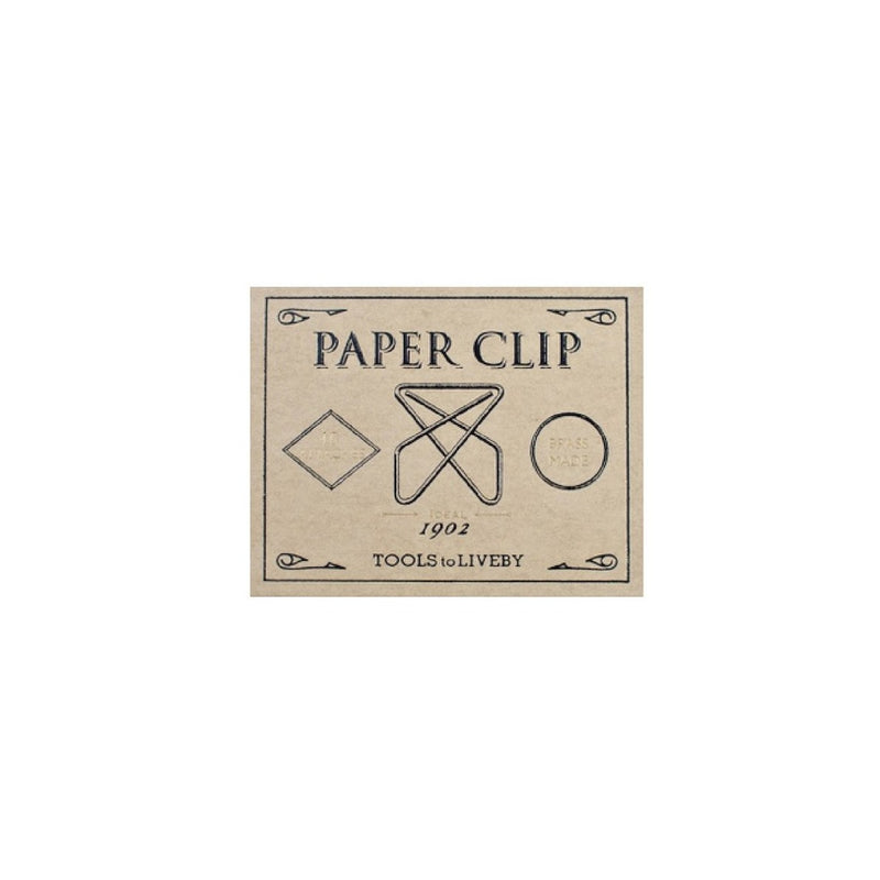 Clip-Büroklammer aus Federstahl | TOOLS TO LIVEBY | Made in Taiwan