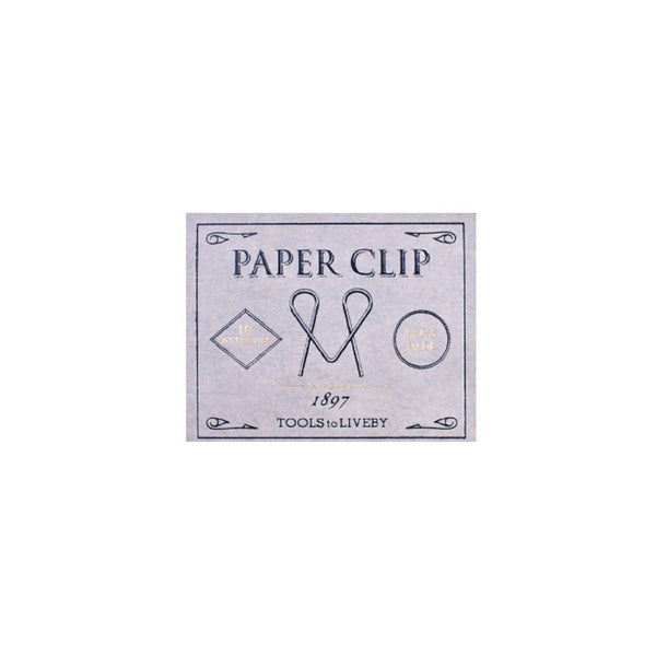 Clip-Büroklammer aus Federstahl | TOOLS TO LIVEBY | Made in Taiwan