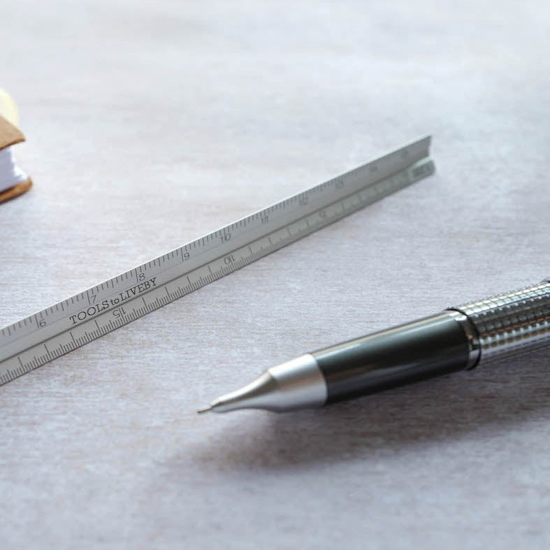 TOOLS TO LIVEBY - Kartenmassstab aus Aluminium | Made in Taiwan