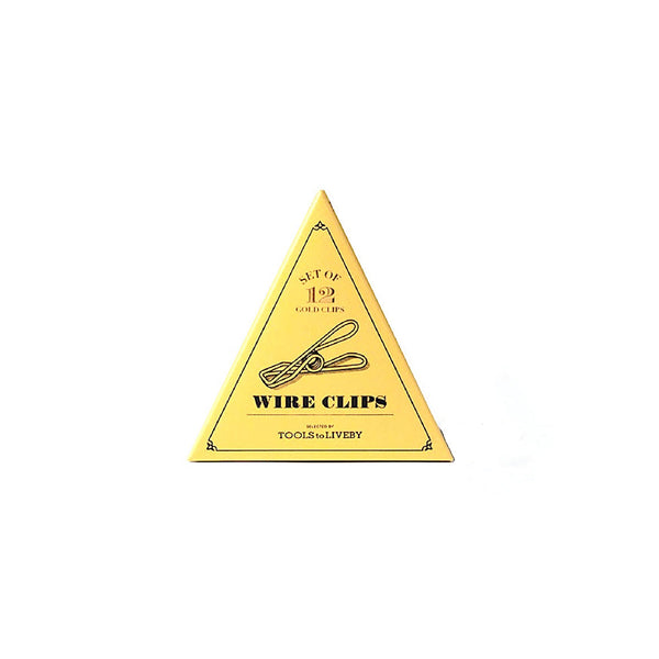 Klammer aus Federstahl Wire Clips | TOOLS TO LIVEBY | Made in Taiwan