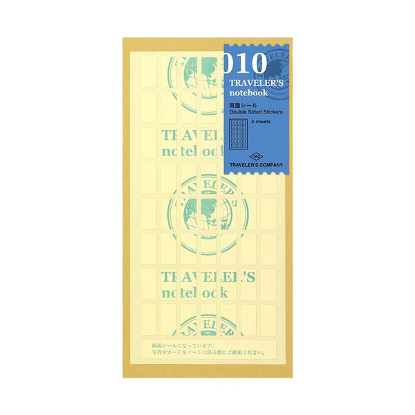 TRAVELER'S COMPANY, DOUBLE SIDE STICKERS No010, Notebook Accessoires