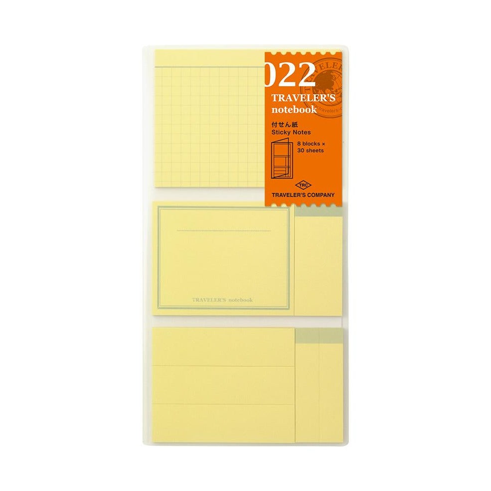 TRAVELER'S COMPANY, STICKY NOTES No022, standard size, Geschenkidee