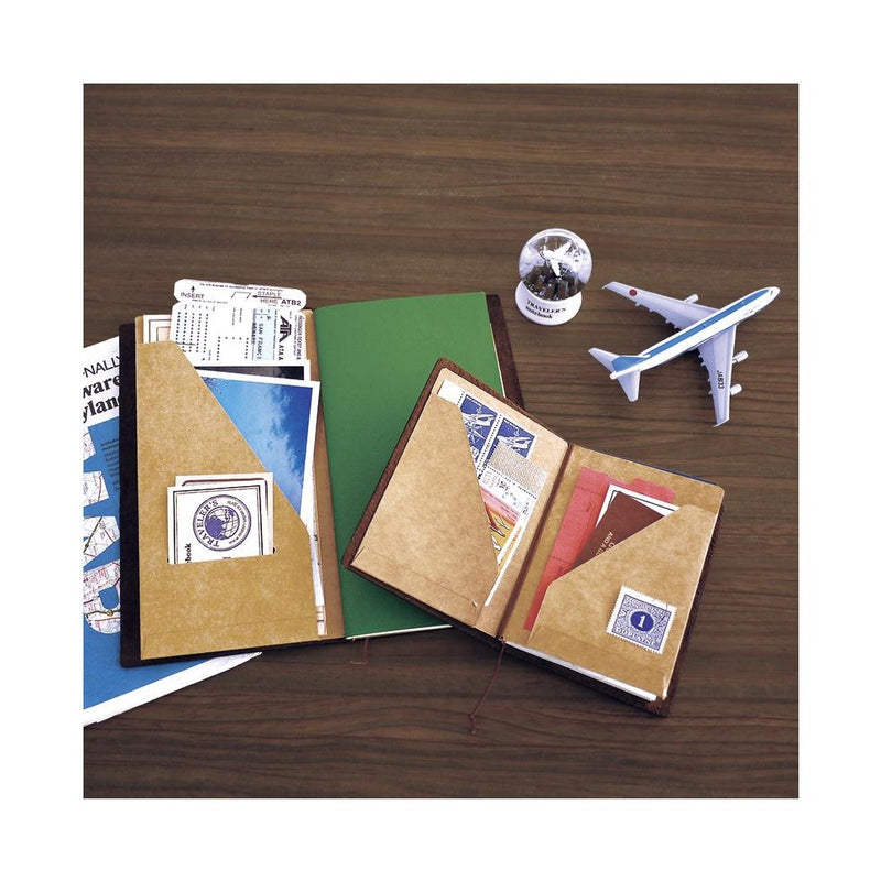 TRAVELER'S COMPANY KRAFT PAPER FOLDER No020, passport Notebook refill