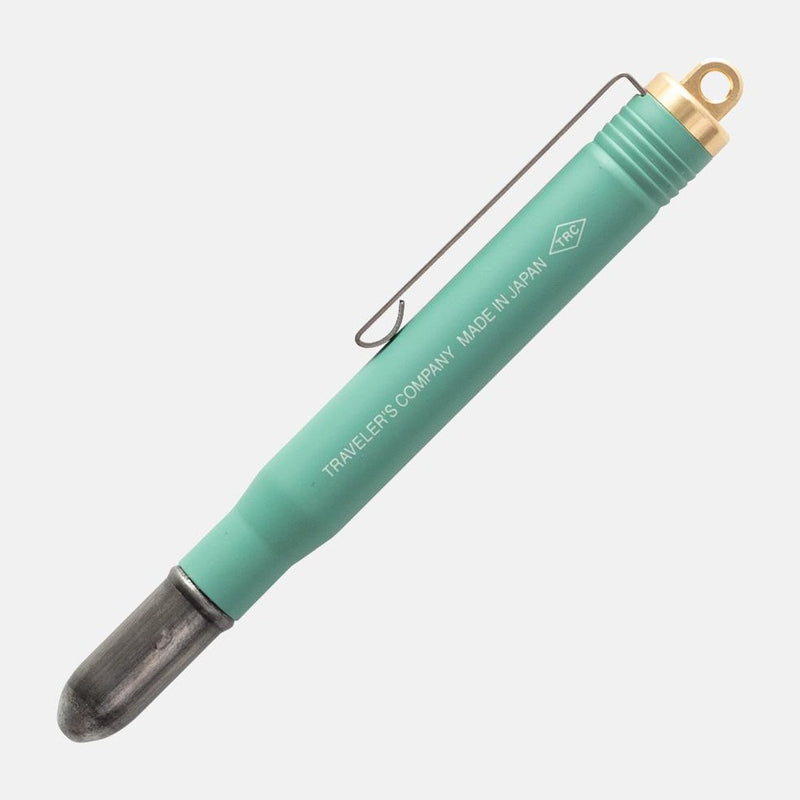 TRAVELERS COMPANY LIMITED EDITION BALLPOINT PEN, Factory Green Japan