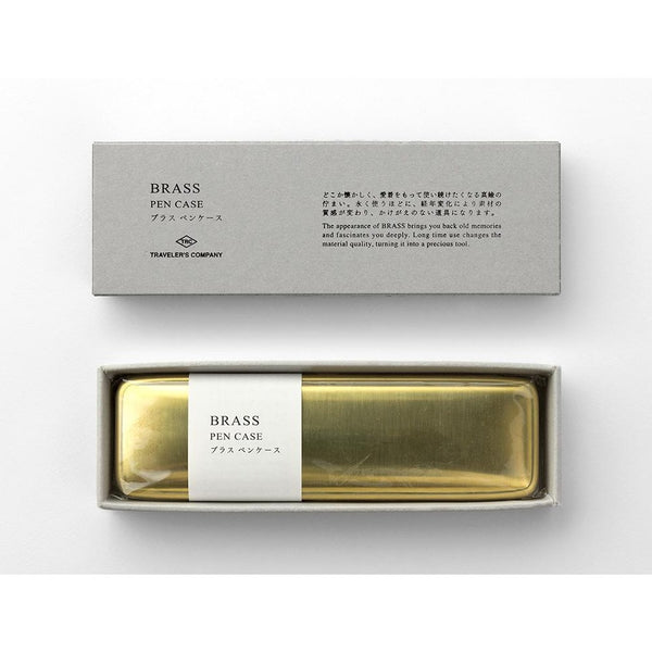 TRAVELERS COMPANY BRASS PEN CASE Made in Japan Geschenk, Gift, Design