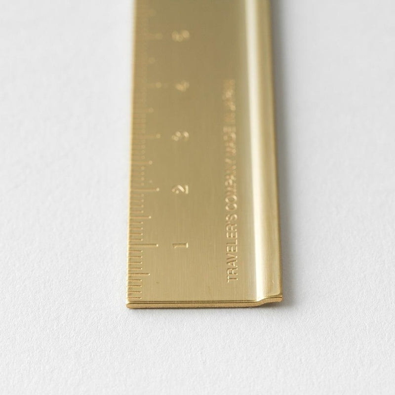 TRAVELER'S COMPANY, BRASS RULER, made in Japan, Geschenk, handmade