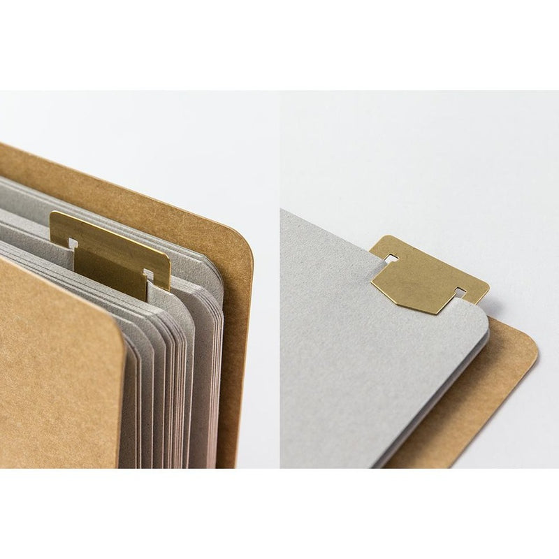 TRAVELER'S COMPANY, BRASS TEMPLATE BOOKMARK, Number, gift idea