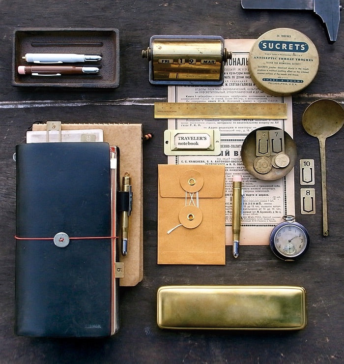 Traveler's Notebook Starter Kit Brown | Regular Size