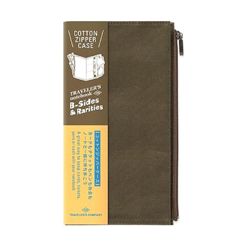 TRAVELER'S COMPANY limitiertes Cotton Zipper Case mit 3 Fächer