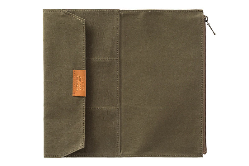 TRAVELER'S COMPANY limitiertes Cotton Zipper Case mit 3 Fächer