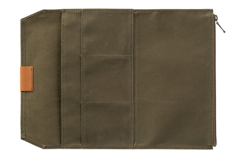 TRAVELER'S COMPANY limitiertes Cotton Zipper Case mit 3 Fächer