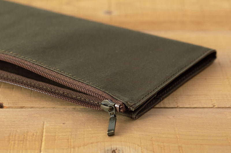 TRAVELER'S COMPANY limitiertes Cotton Zipper Case mit 3 Fächer