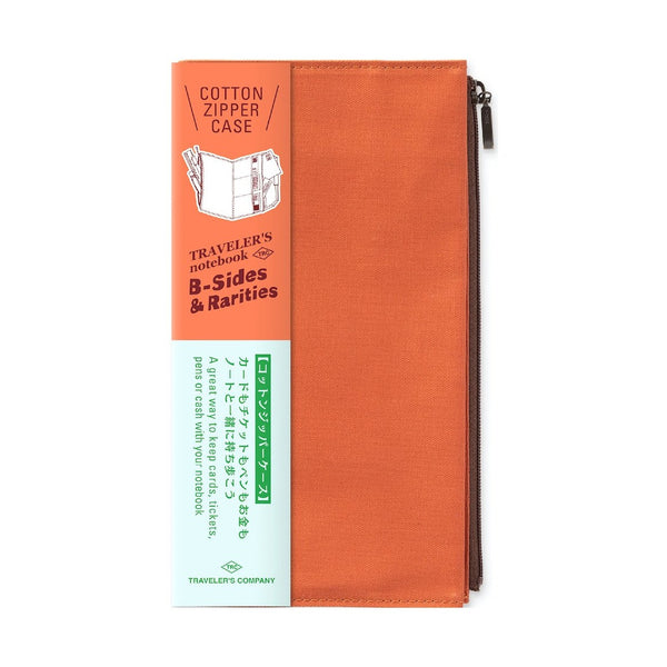 TRAVELER'S COMPANY limitiertes Cotton Zipper Case mit 3 Fächer