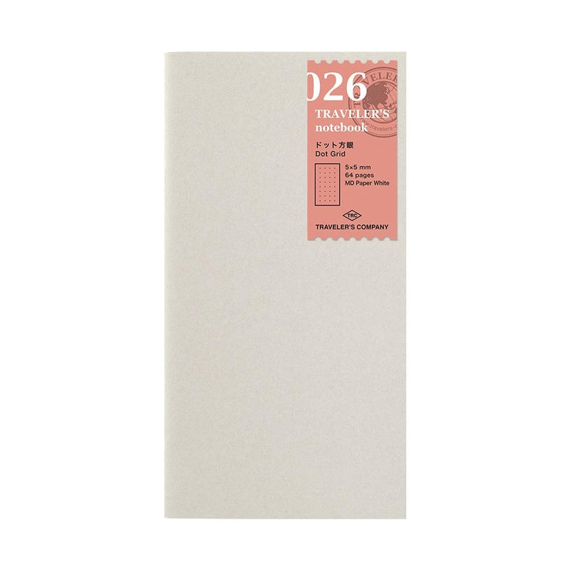 TRAVELER'S COMPANY, REFILL NOTEBOOK No026, standard size, Geschenkidee