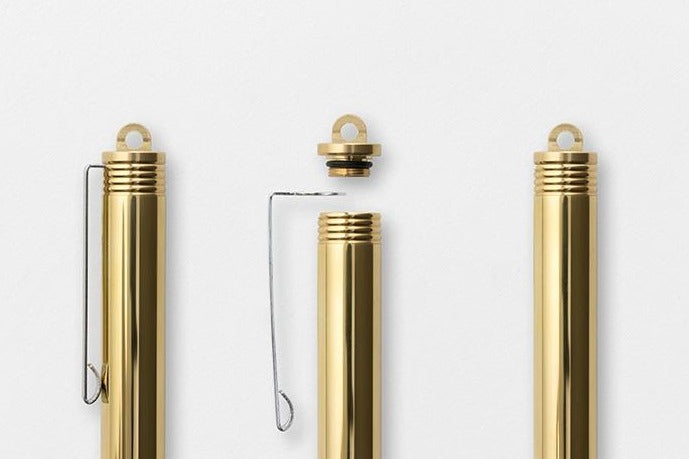 Traveler's Cpmpany Brass Rollerball Pen