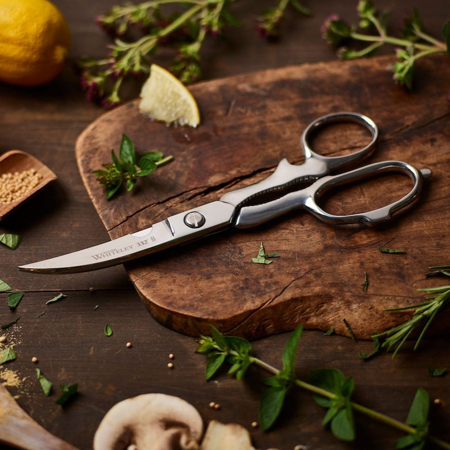 William Whiteley Classic Mehrzweck-Küchenschere 8.5" aus Edelstahl – handgefertigt in Sheffield