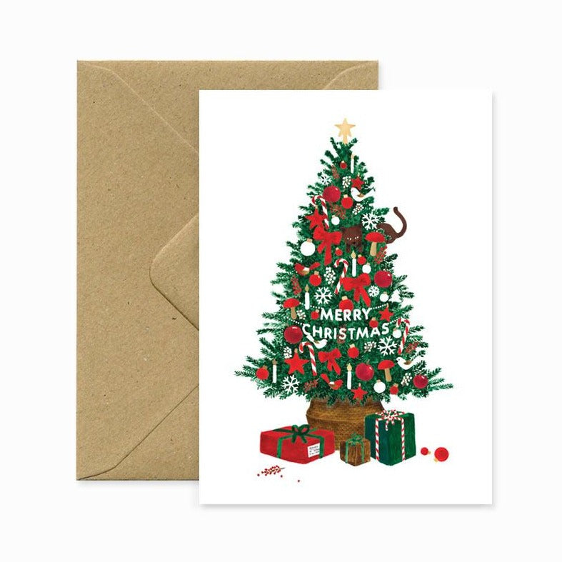 ALLTHEWAYSTOSAY XMAS TREE Xmas Greeting Cards Made in France  
