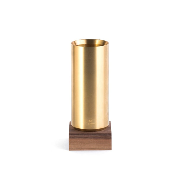 ystudio PEN CONTAINER - Brass Walnut