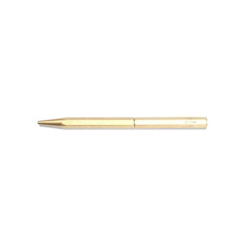 Kugelschreiber (Drehmechanismus) Classic Slim Messing | ystudio| Made in Taiwan