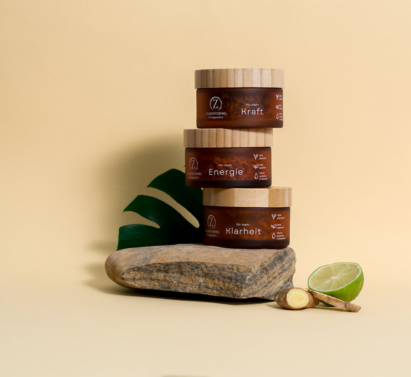 ZAUBERFORMEL - Vitalgewürz Allrounder Klarheit | 100% Organic | 80 g In der Schweiz sozial von Hand produziert