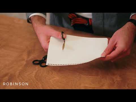 Kleine Papierschere aus japanischem Edelstahl