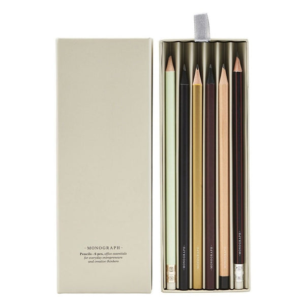 Monograph-Pencil-Box-Assorted-Geschenk-Box-Paper-Therapy-Bleistift